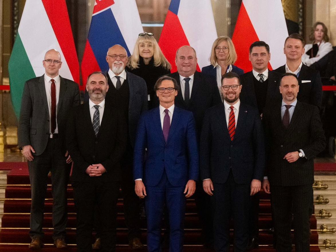 Spotkanie w formacie V4 w Budapeszcie!