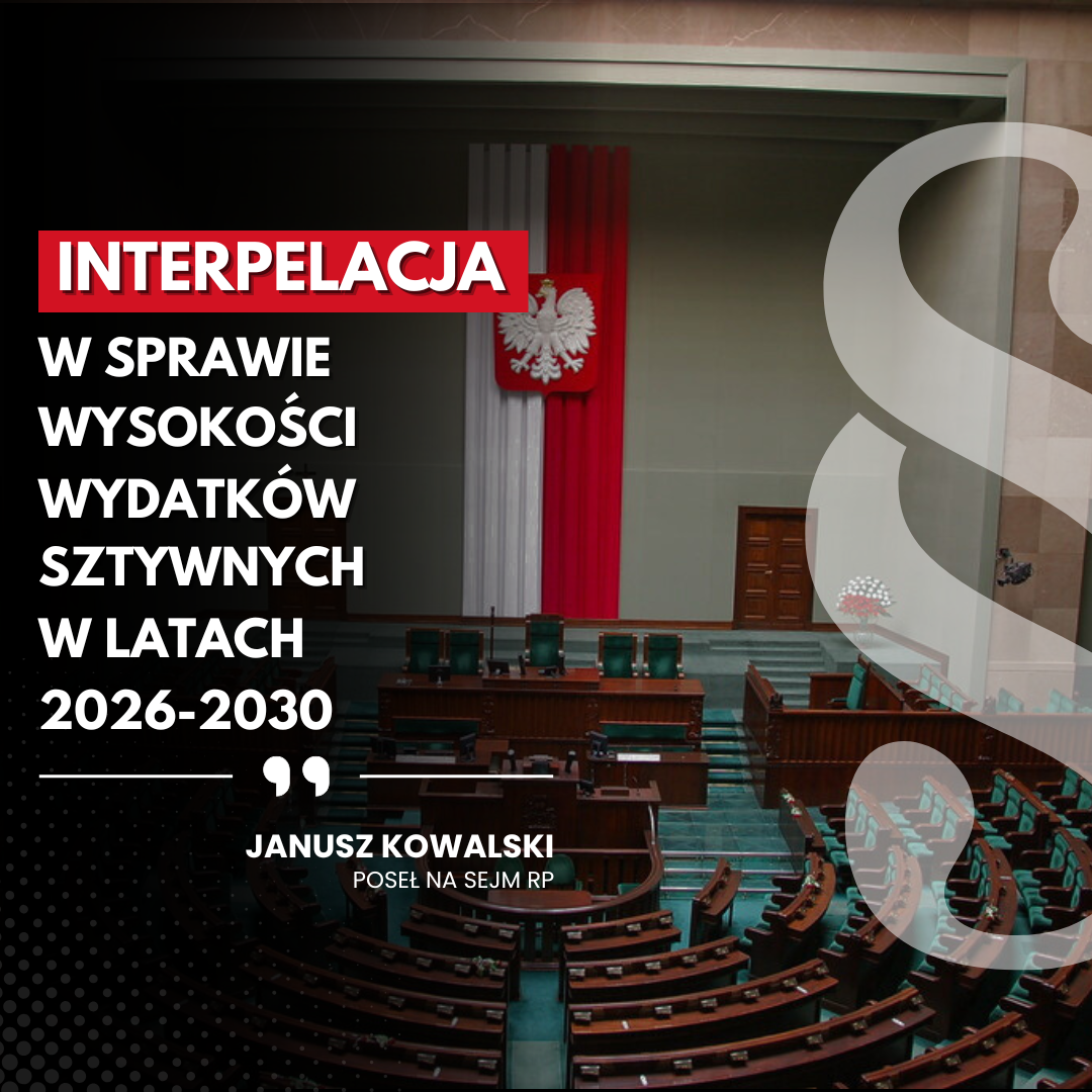 Zdjęcie do artykułu: Interpelacja w sprawie wysokości wydatków sztywnych w latach 2026-2030