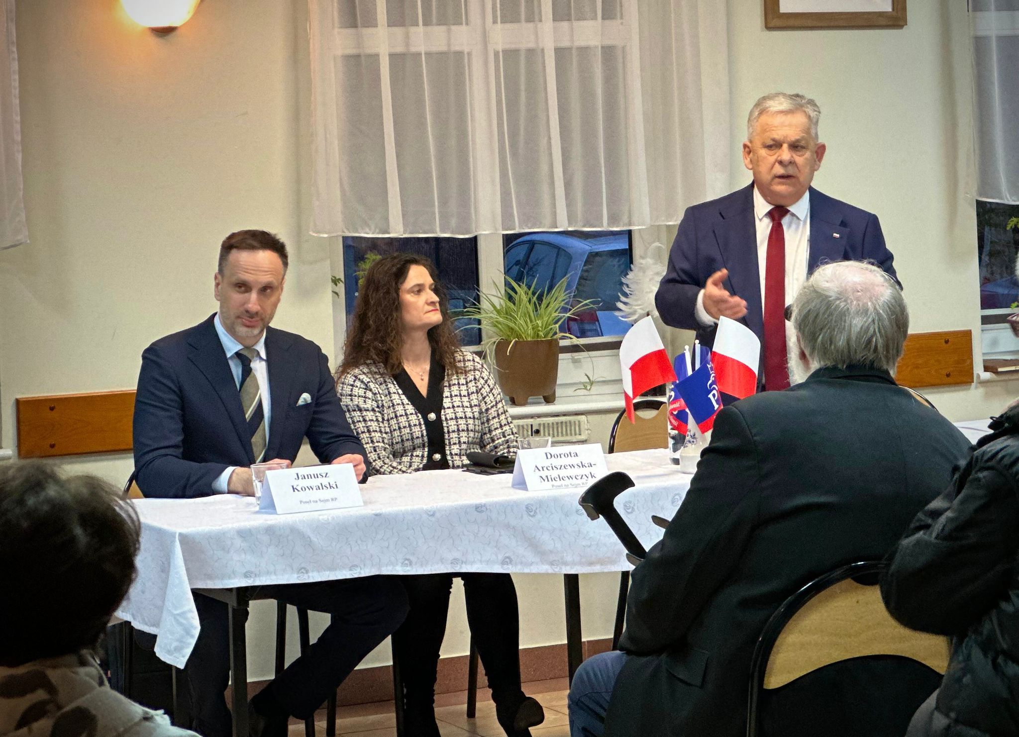 Spotkanie z mieszkańcami w Krojantach