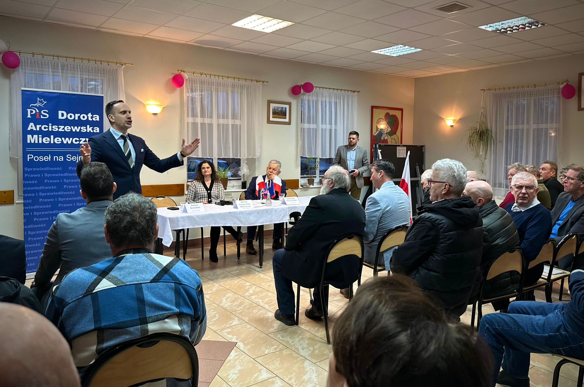 Spotkanie z mieszkańcami w Krojantach