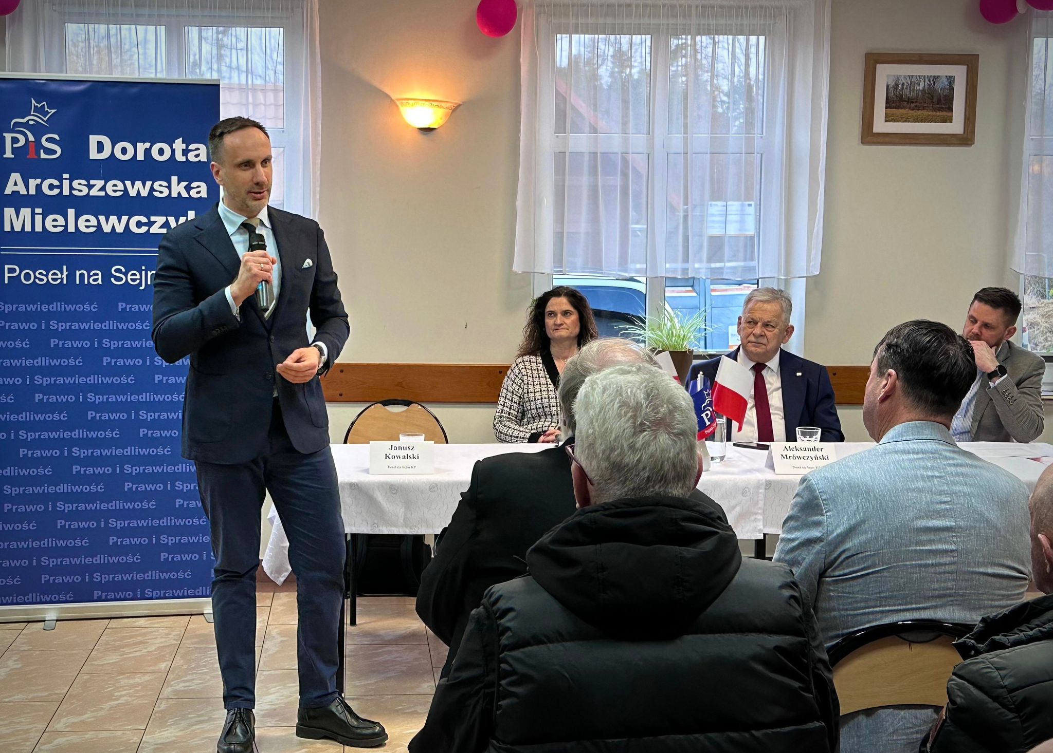 Spotkanie z mieszkańcami w Krojantach