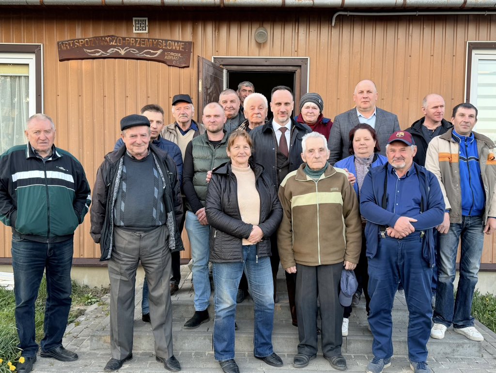 Pierwsza wizyta posła od 1989 roku w Abramowie