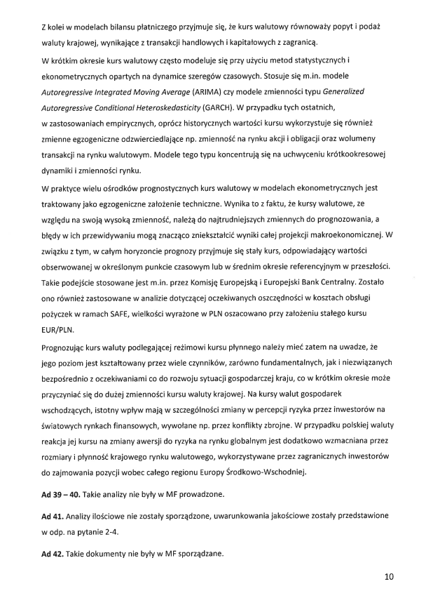 Ujawniam wyniki kontroli poselskiej w sprawie instrumentu SAFE