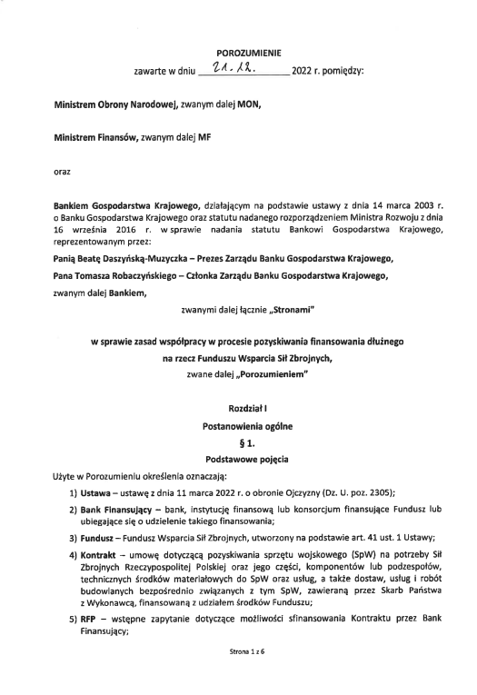 Ujawniam wyniki kontroli poselskiej w sprawie instrumentu SAFE