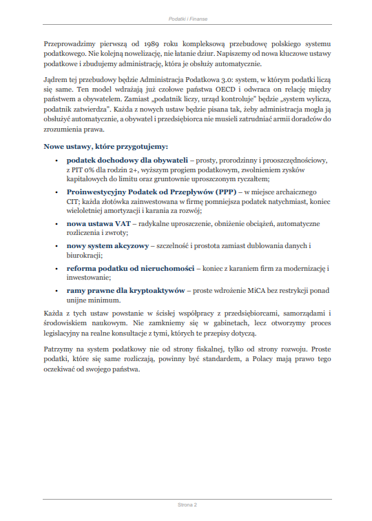 Program finansowo-podatkowy