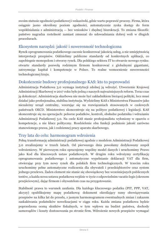 Program finansowo-podatkowy