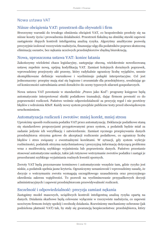 Program finansowo-podatkowy