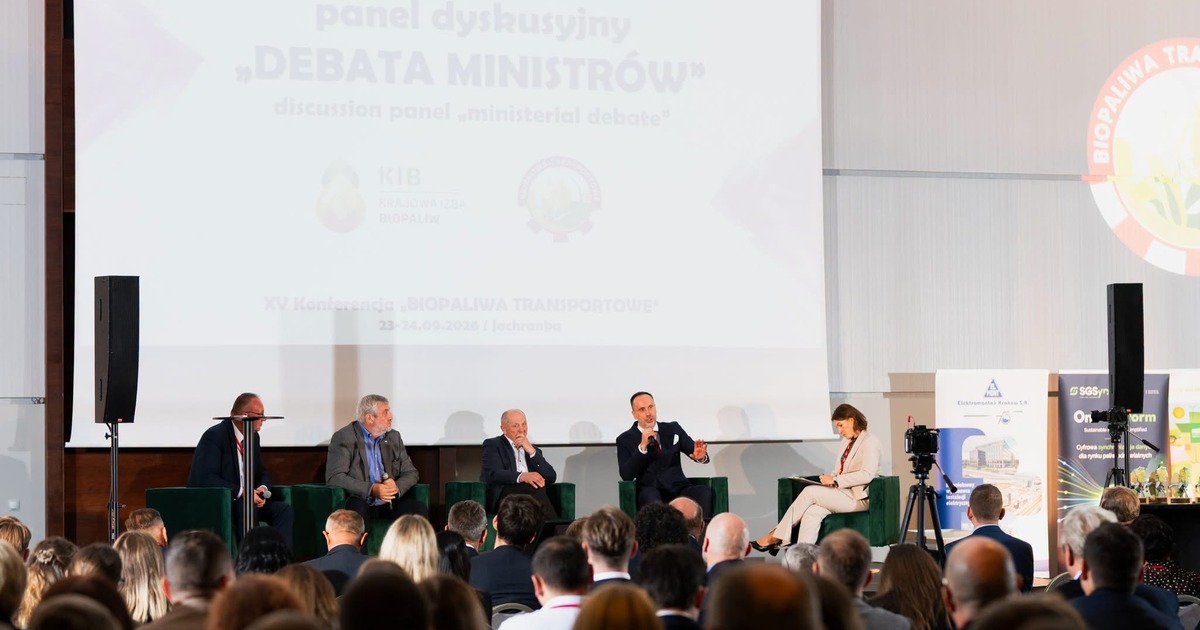 Janusz Kowalski na debacie ministrów o biopaliwach
