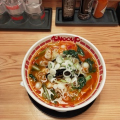 トマトと茄子のラーメン