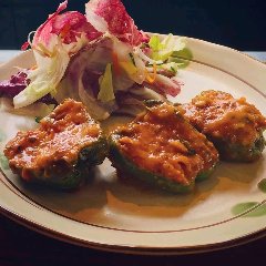 Daily set menus that can be eaten by vegetarians, such as using soy meat