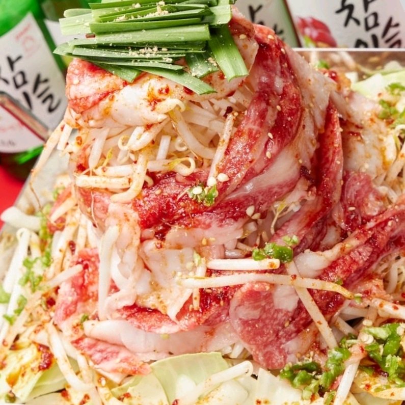 ファサン豚キムちりとり鍋 (Fasan buta kimu chirito nabe)