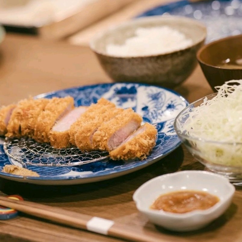 リブロースカツ定食