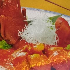 伊勢海老を使ったエビチリ