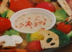 有機野菜をたっぷり楽しめる。