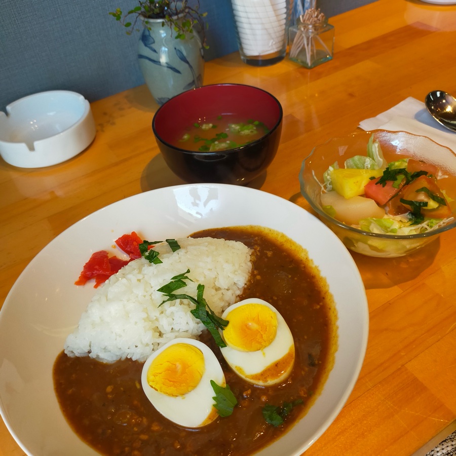 カレーセット　A天神カレー
 (Kare setto A Tenjin Kare)