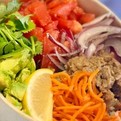 スパイシーなサラダカレー