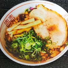 カジュアルなラーメン屋の尾道ラーメン