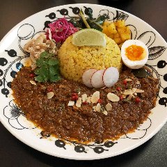 ヨロ独自スタイルのキーマカレー