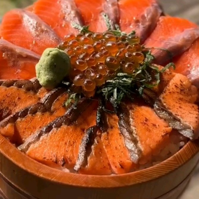 Fukui Salmon Bowl(ふくいサーモン丼)