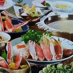 深い味わいと上品な風味の「かにすき」コース
