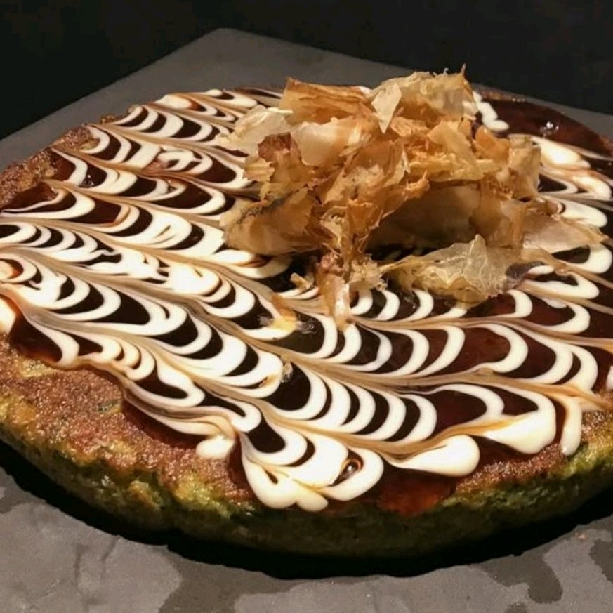 Okonomiyaki（Green)(お好み焼き（緑))