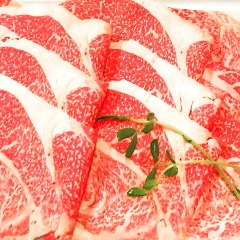 ムスリムも食べられる肩ロースの和牛すき焼き