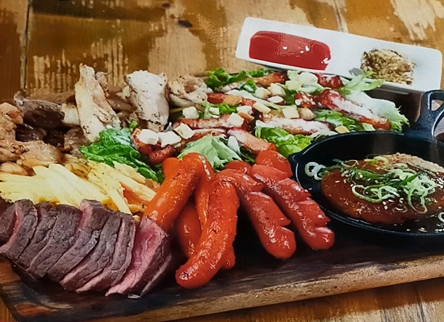 お肉盛り合わせミートプレート