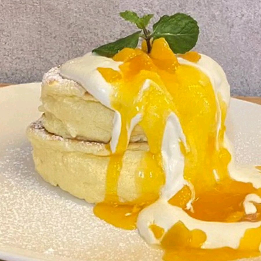 マンゴーパンケーキ (Mango Pancake)
