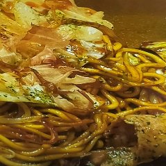 神戸牛の入った焼きそば
