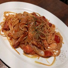 トマトトマトしいパスタ。