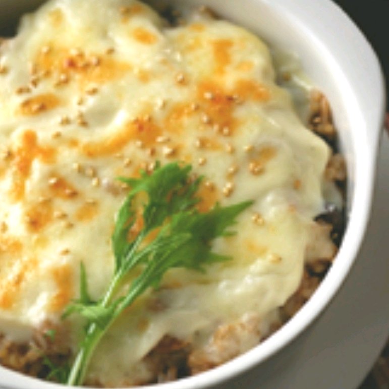 Brown rice doria with ume plum(梅の玄米ドリア)