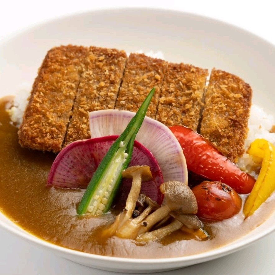 Vegetable Katsu Curry (ベジタブルカツカレー)