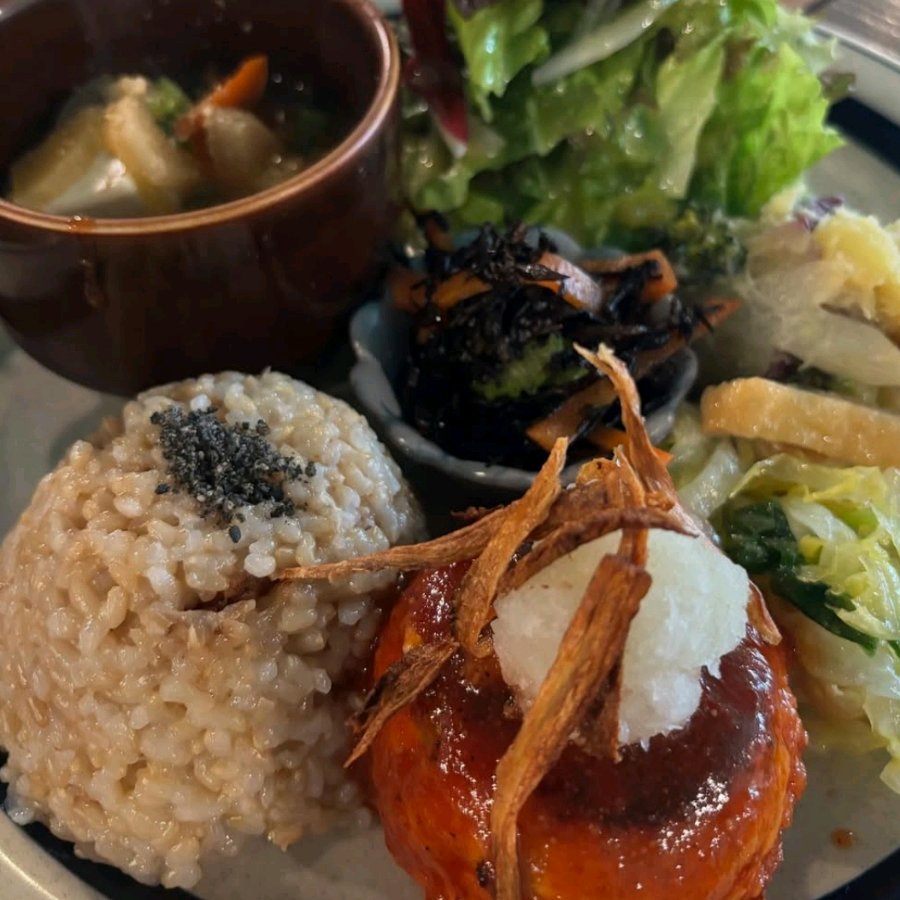 豆腐ハンバーグ (Tofu Hamburg)