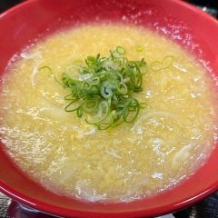 味変でポン酢と共に食べるのもありなあんかけラーメン