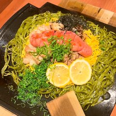 【裏メニュー】明太子と牛もつで味変を楽しめる瓦そば