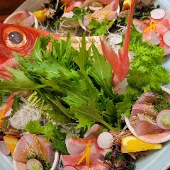 要予約│生簀から取り出した鮮度抜群の鯛を使ったしゃぶしゃぶ