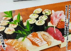 一般的な酒場での上レベル寿司セット