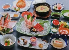 Indulge in a luxurious lunch with crab