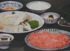 きしめんも食べれるすき焼きセット