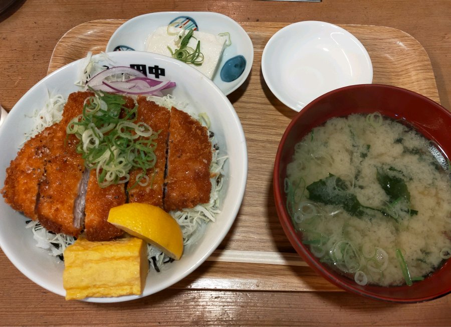 塩カツ丼
 (Shio katsudon)