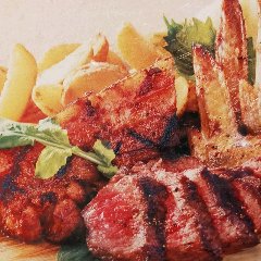 京都産のお肉のみを厳選した豪華な盛り合わせ、450g