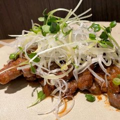 仙台味噌を使用した牛タン焼き