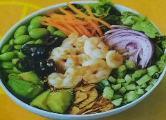 多彩健康的蔬菜碗
