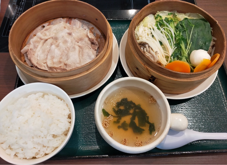 蒸ししゃぶランチ
 (Mushi shabu ranchi)