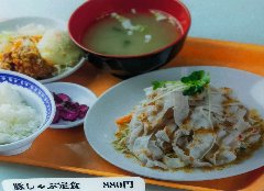 简易猪肉涮肉套餐。
