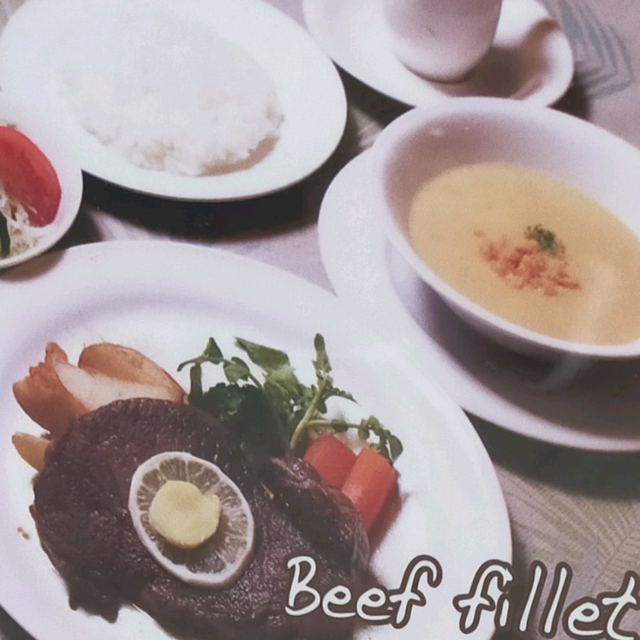 牛ヒレステーキ定食