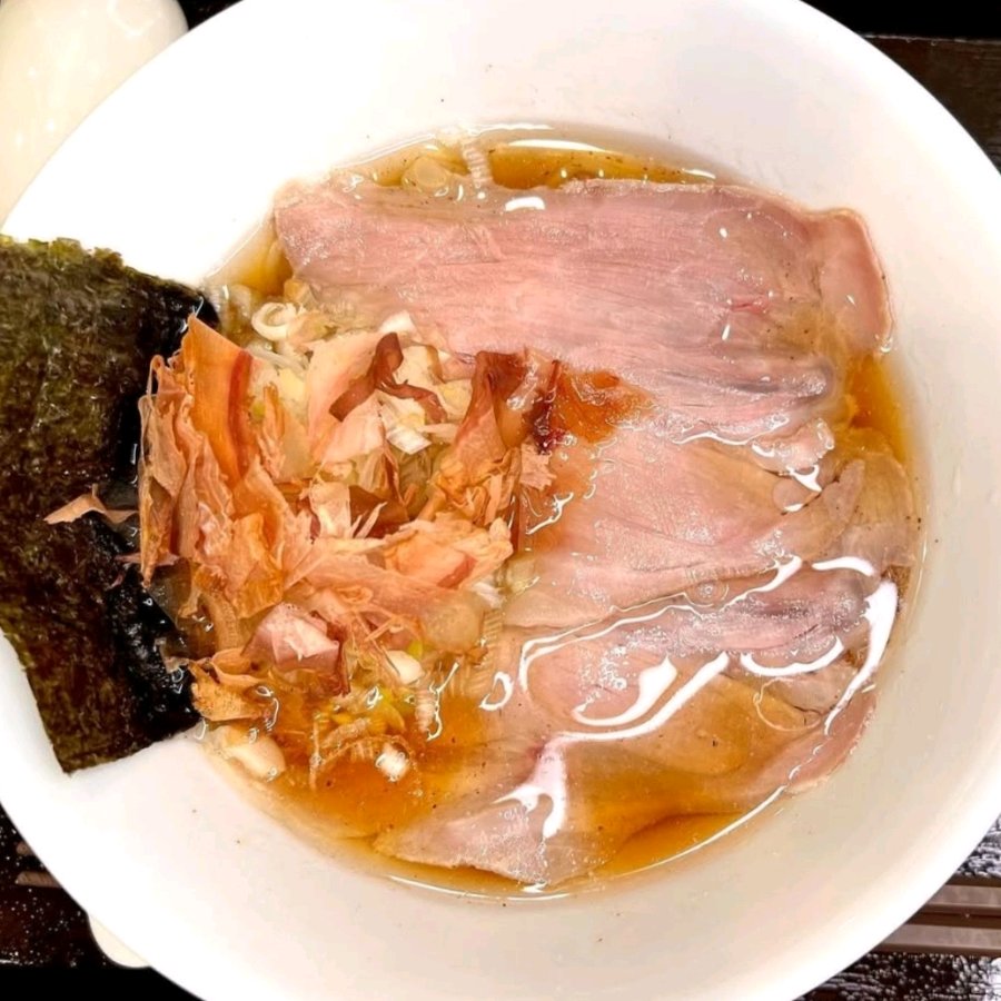 カツオ醤油ラーメン