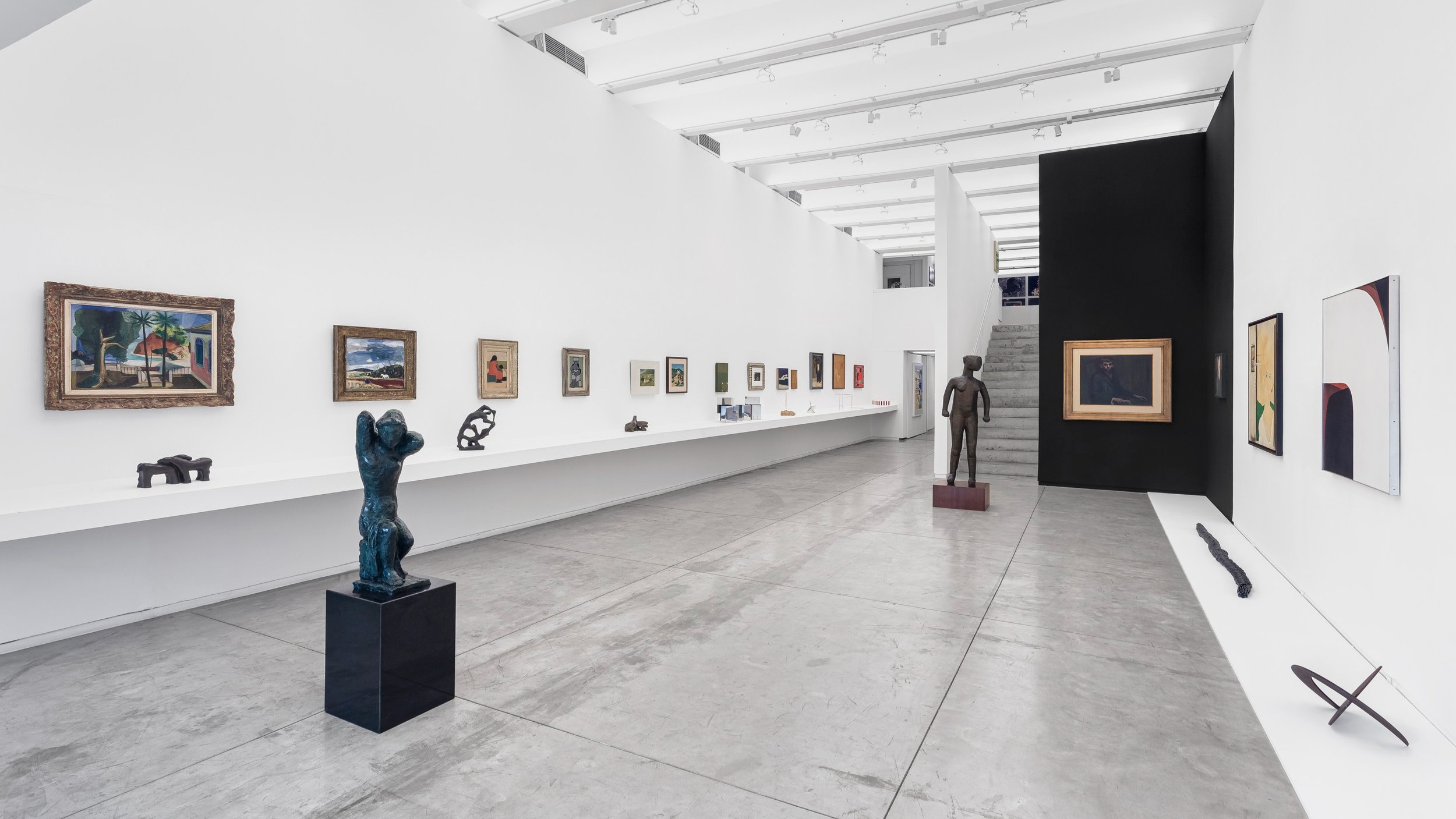 Sala de exposição da Galeria Marcelo Guarnieri