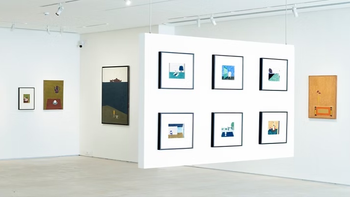 Sala de exposição da Paulo Kuczynski Escritório de Arte