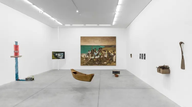 Sala de exposição da Mitre Galeria